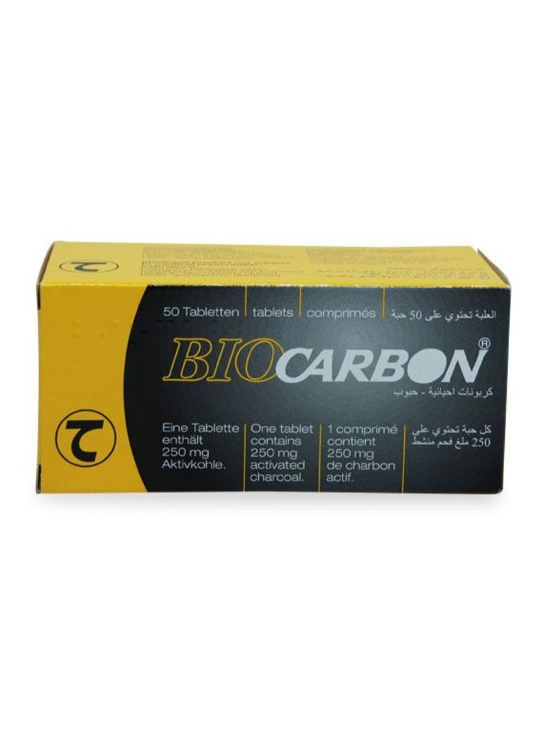 BIOCARBON بيوكربون 50 قرص 
