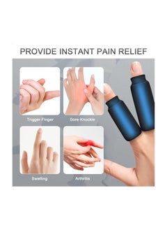 ARNOTEC Finger Ice Sleeves Helthrelife 4 Ice Packs for Fingers, Thumbs & Toes Hot Cold Therapy for arthritis, tendinitis, trigger finger and swollen finger  - Image 4