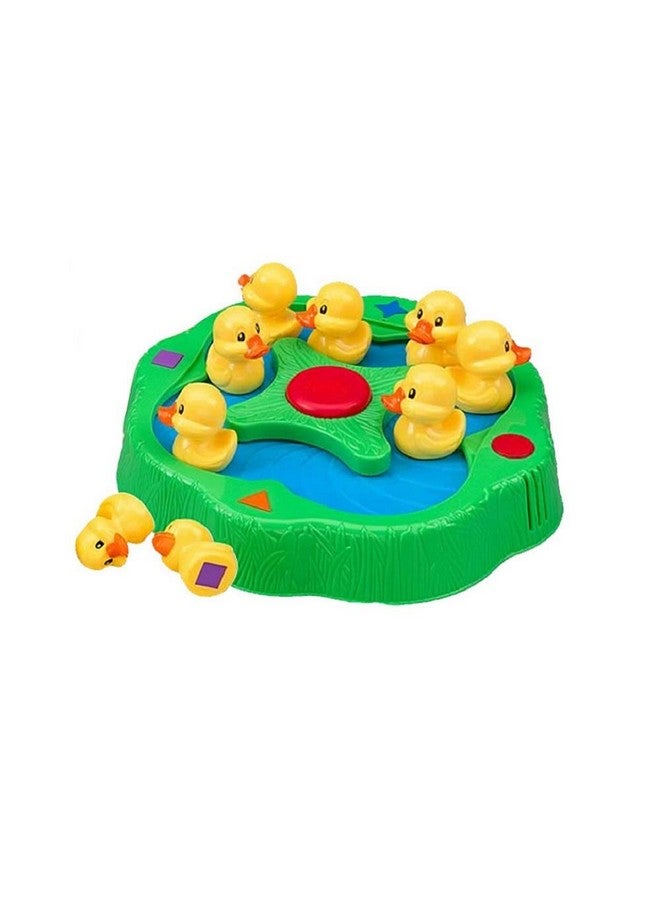 Pressman Lucky Ducks - The Memory and Matching Game That Moves - Includes A Fun Pop The Pig Make-A-Match Card Game-Multicolor - Image 3