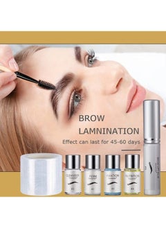 JEMPET Eyebrow Lamination Brow lifting Kit - Professional DIY Perm Kit for Instant Eyebrow Lift - Ideal for Home & Salon Use  - Image 3