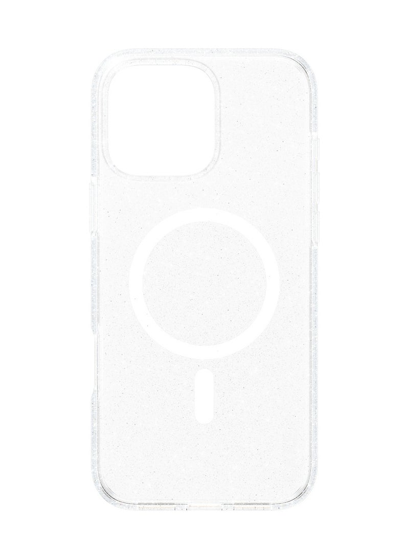 PanzerGlass حافظة الهاتف CARE من PanzerGlass® Star Lit MagSafe لجهاز Apple iPhone 16 Pro Max باللون الأبيض، مختبرة للسقوط من ارتفاع 4.8م، مصنوعة من البلاستيك المعاد تدويره، ضمان ضد الاصفرار، حماية معززة للكاميرا - Image 4