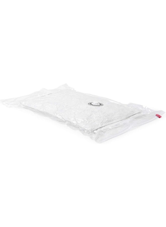 COMPACTOR 10-Piece Space Saving Zipper Closure Vacuum Storage Bag Set Clear Medium RAN6109  - Image 2