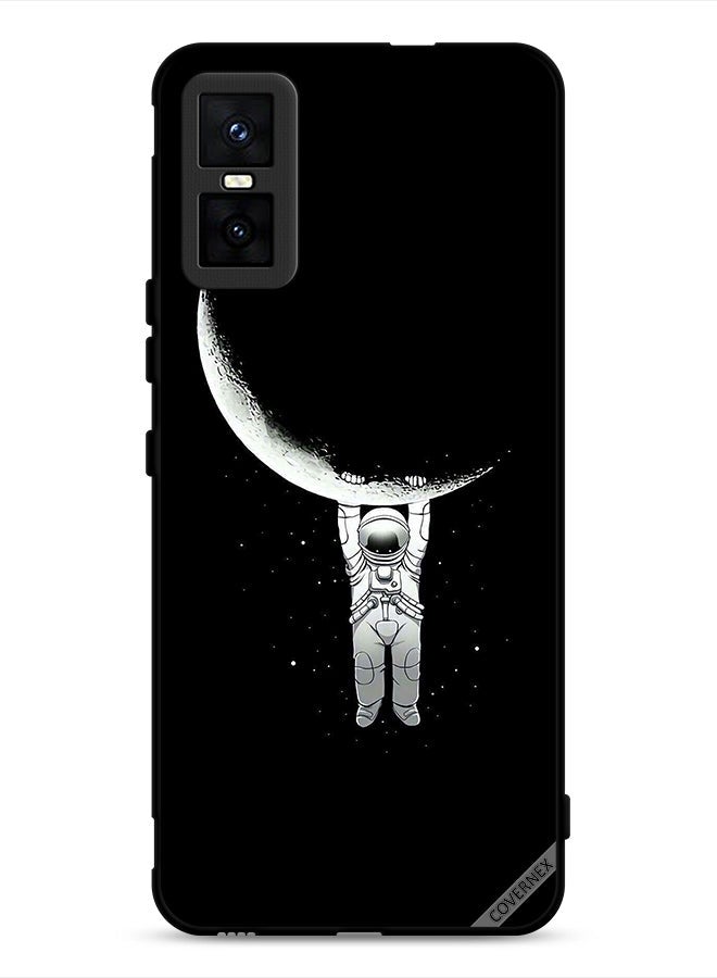 Covernex Infinix GT 30 Pro Protective Case Cover Astronaut Hanging On Moon Photographic Print - Image 1