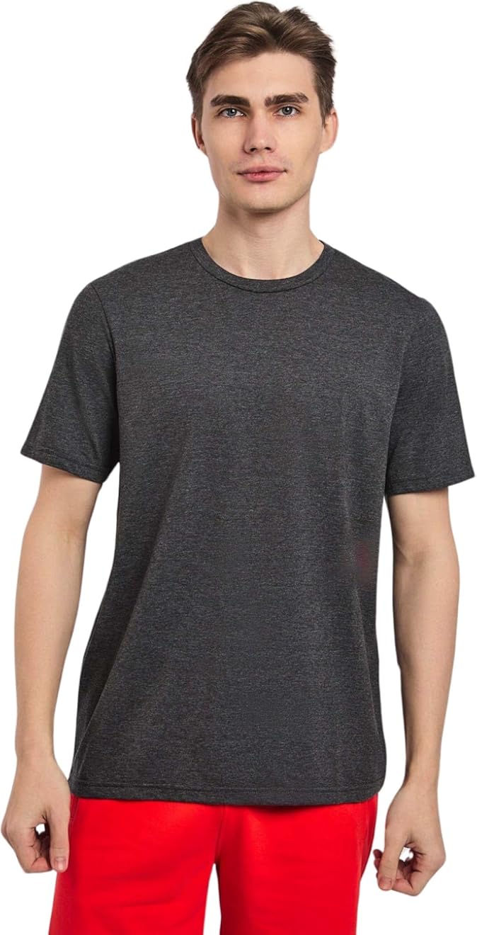 Premoda Men Regular Fit Muscle T-Shirt In Melange PRMxx002698 Modern (pack of 1)
