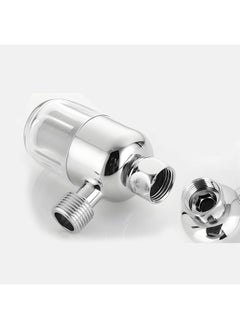 saykfoe Bathroom Water Heater Shower Filter, Reusable Sink Water Filter, 316L Stainless Steel Filter, Washing Machine/Shower/Tap Filter (Silver)  - Image 2