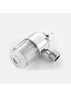 saykfoe Bathroom Water Heater Shower Filter, Reusable Sink Water Filter, 316L Stainless Steel Filter, Washing Machine/Shower/Tap Filter (Silver)  - Image 3