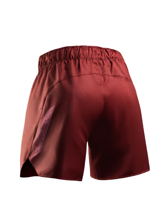 HAYABUSA MENS CORE GRAPPLING SHORTS RED - Image 3