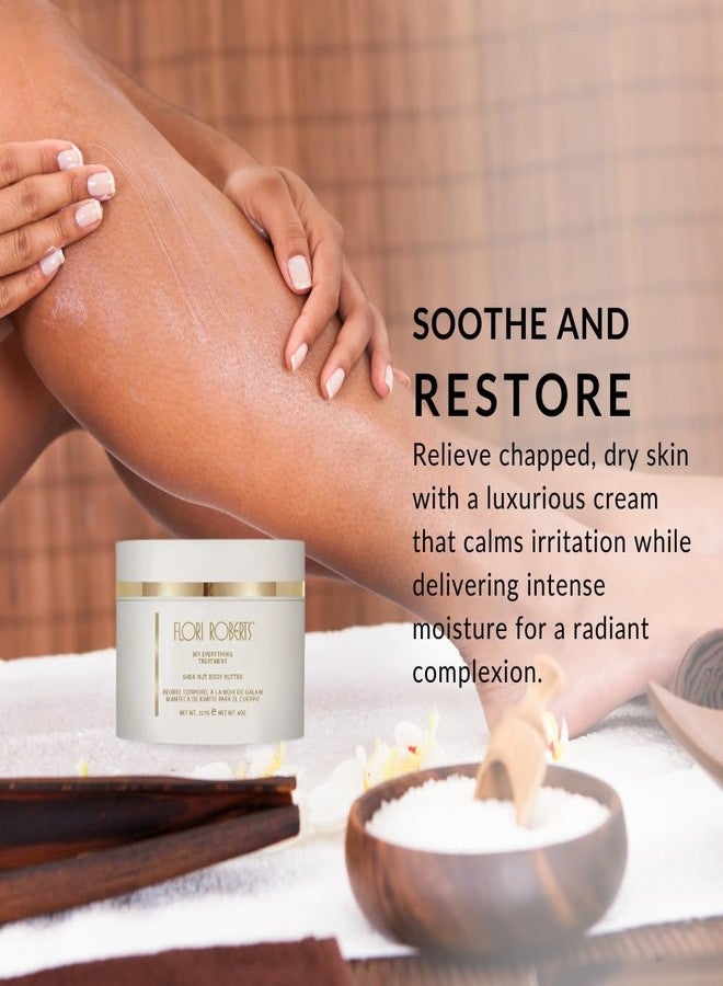 Flori Roberts Shea Nut Body Butter, Premium Moisturizer for Rough Dry Skin, Nourishing Body Cream for Women of Color or Darker Skin Tones, 8 oz - Image 4