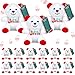 Haull 18 Pcs Christmas Jesus Plush Bears with Candy Cards Meaning of The Candy Cane Stuffed Bears 4 Mini Religious Plush Animal Toy Gift for Christmas Favors - Image 2