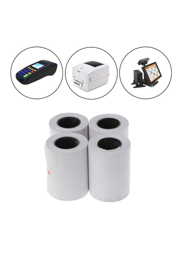 Generic Thermal Paper, BEONE POS Thermal Receipt Paper, Roll 57 * 30mm (2.17 * 1.18in), Bill Ticket Printing for Cash Register POS Receipt Printer (20pcs)  - Image 4