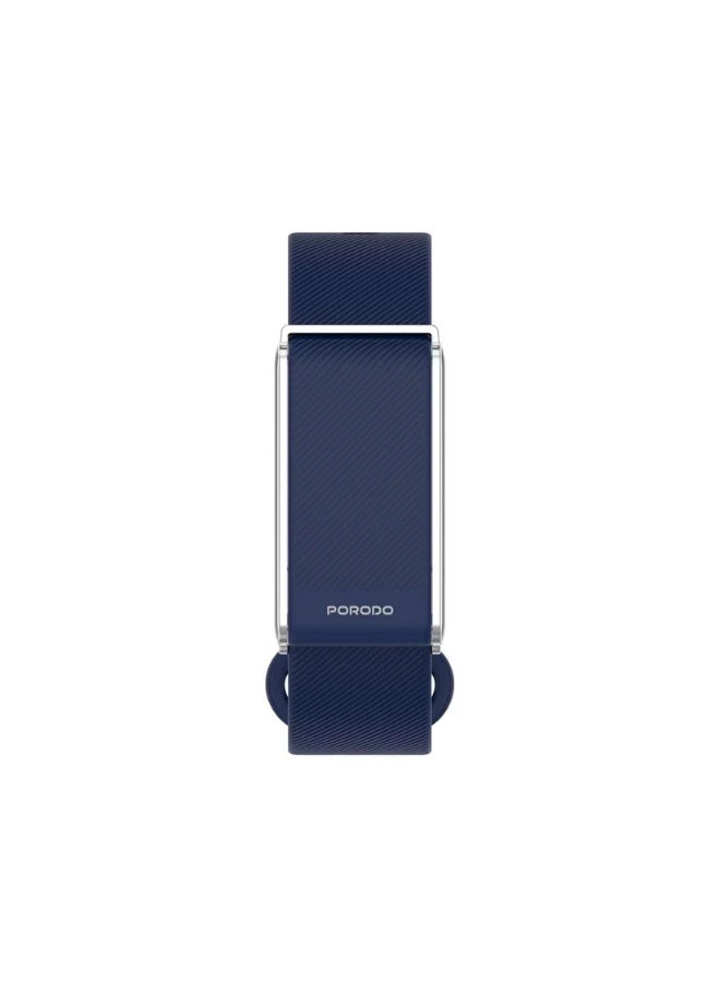 Porodo TrackFit Screenless Smart band Activity Fitness Tracker Blue - Image 3