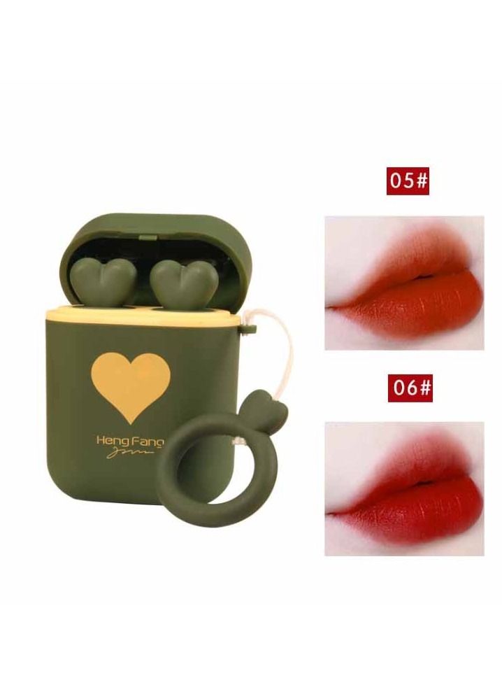 Heng Fang Lipstick Set In The Shape Of A Mobile Headphones Box - Image 2