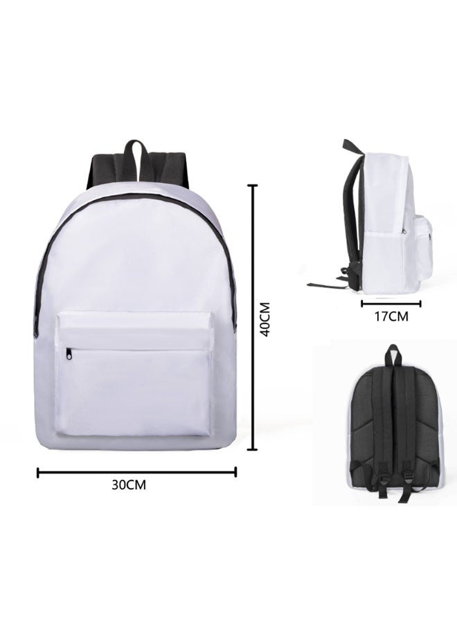 ماين كرافت طالب المدرسية + مقلمة برودة حقيبة العصرية الأزياء على ظهره الترفيه الرياضة السفر على ظهره - Image 2