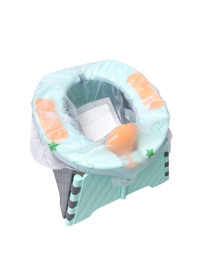 Sundee Potty Chair Liners Portable Disposable Potty Liner Bags for Universal Potty Training Toilet Seat Toddler Outdoors Travel Baby Toilet Liners 30 Pack - Image 4
