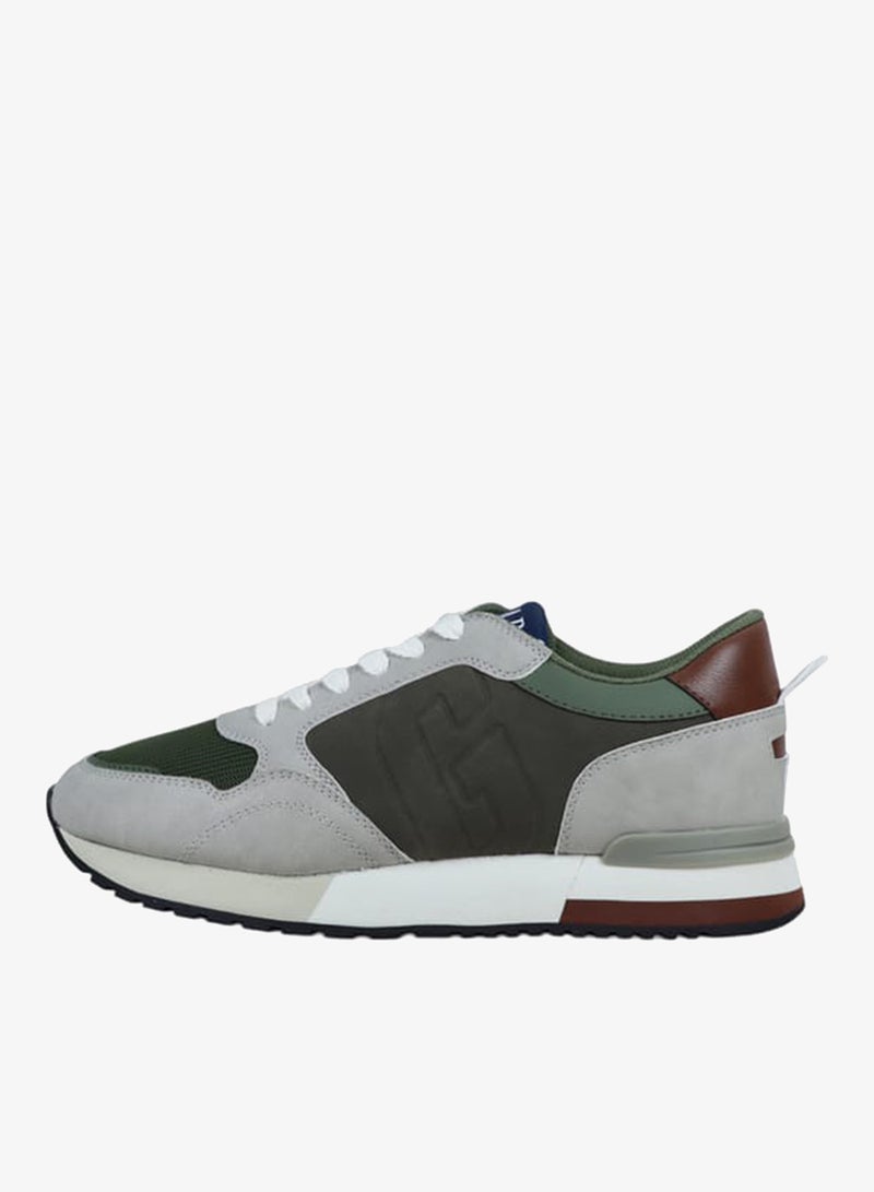 GAP Men's Panelled Lace-Up Sneakers - NEW YORK II - Image 1