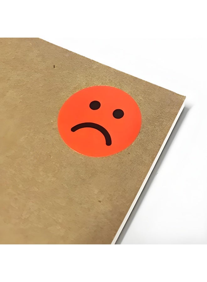 1200 قطعة ملصقات عاطفية مشفرة بالألوان مقاس 1 بوصة، ملصقات نقطية لوجوه مبتسمة سعيدة/حزينة لإدارة السلوك، ملصقات تحفيزية للمعلمين وأولياء الأمور والصفوف العلاجية - Image 5