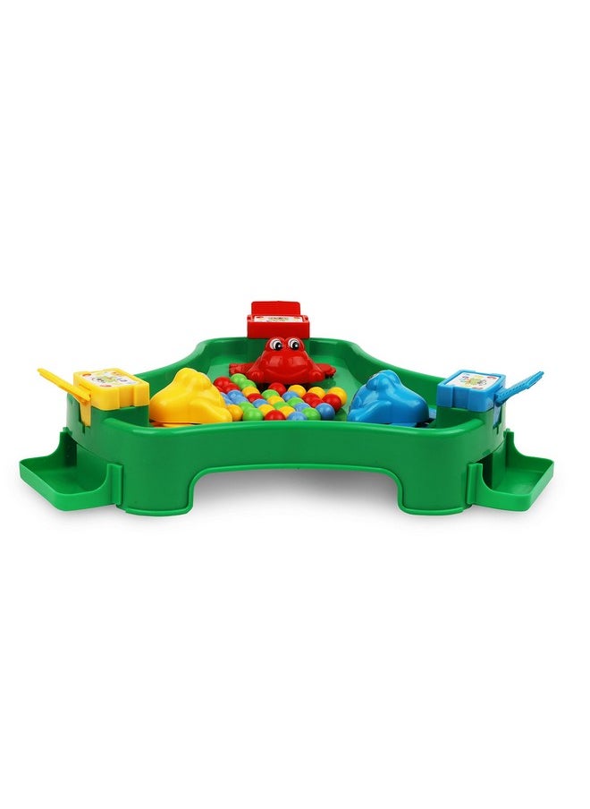 Toy Zone - Toyzone Frog Eat Beans Game-3 Players-61021 | Eat The Beans | Hungry Frog Game for Kids | Multiplayer Games | Game for 3 Players | Board Game - Image 1