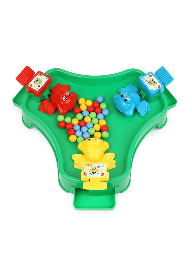Toy Zone - Toyzone Frog Eat Beans Game-3 Players-61021 | Eat The Beans | Hungry Frog Game for Kids | Multiplayer Games | Game for 3 Players | Board Game - Image 1
