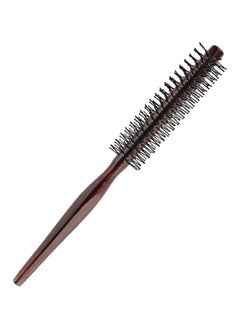 VENDIX Round Brush for Men & Women: Wooden Hair Brush for Bangs, Fine Hair & Curls  - Image 1