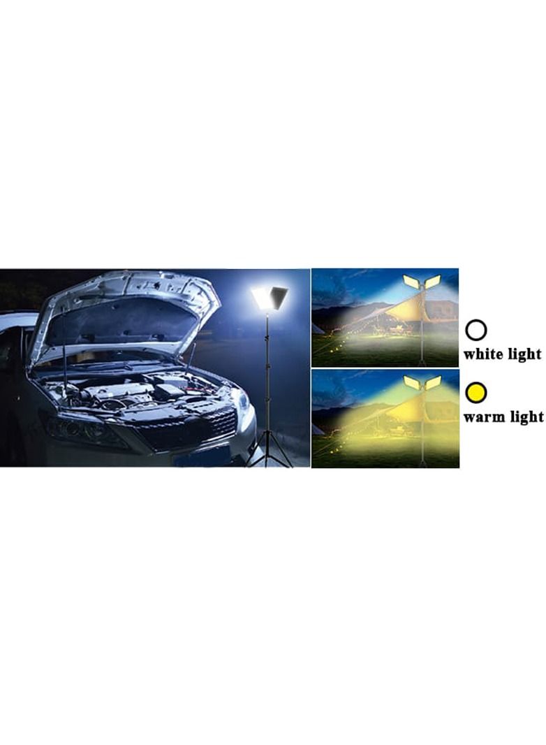 TBS DESIGN Camping Light BVT 03 WY Double Plate Lamps With Dual Color Option White And Yellow Extreme Bright Light Latest Model Sanara - Image 3