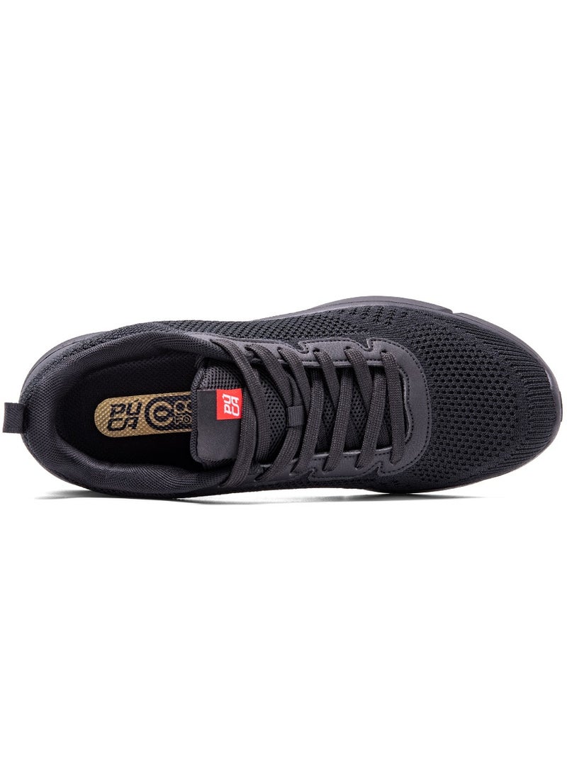 Puca Shoes For men Light weight Breathable stylish Kracker Black - Image 5