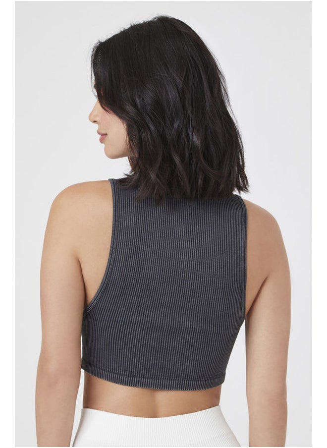 FOREVER 21 - Seamless Mineral Wash Tank Top - Image 1