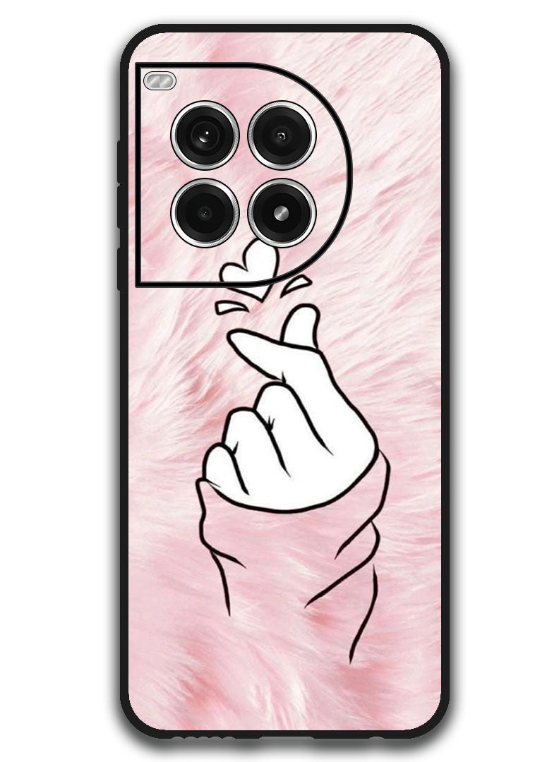 Theodor Protective Case Anti Scratch Shock Proof Bumper Cover For OnePlus Ace 3 Pro Snap Love Pink - Image 1