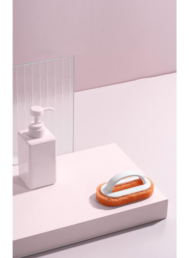 هومستر تنظيف متعدد الأغراض فرشاة حوض الاستحمام والبلاطة فرشاة المطبخ وعاء وصحن فرشاة فرشاة ألياف فرشاة لا خدش فرشاة مقبض من قطعة واحدة تصميم مصمم للماء -قفل وإزالة البقع في الاستخدام متعدد الأسطح - Image 2