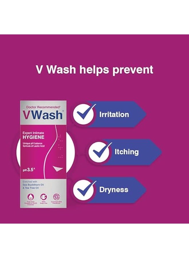 VWash Plus Expert Intimate Hygiene|| 100 ml - Image 2