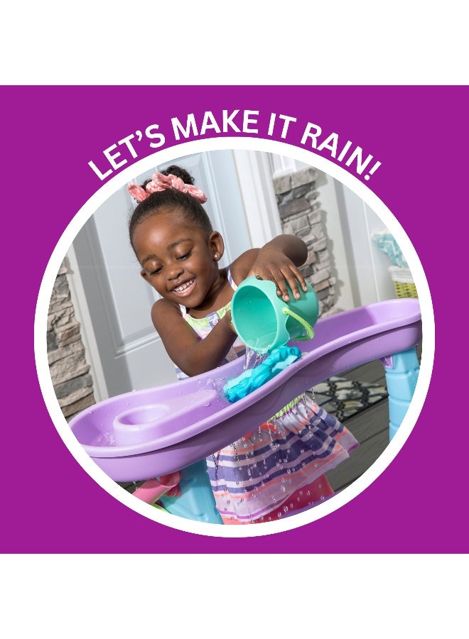 ستيب2 طاولة مياه رين شورز ويونيكورن من ستيب 2، طاولة مياه خارجية ومجموعة ألعاب حسية، لعبة نشاط مع 13 قطعة من الملحقات، مركز أنشطة في الفناء الخلفي، مناسبة للأطفال من الأولاد والبنات من سن 18 شهرًا فما فوق - Image 5