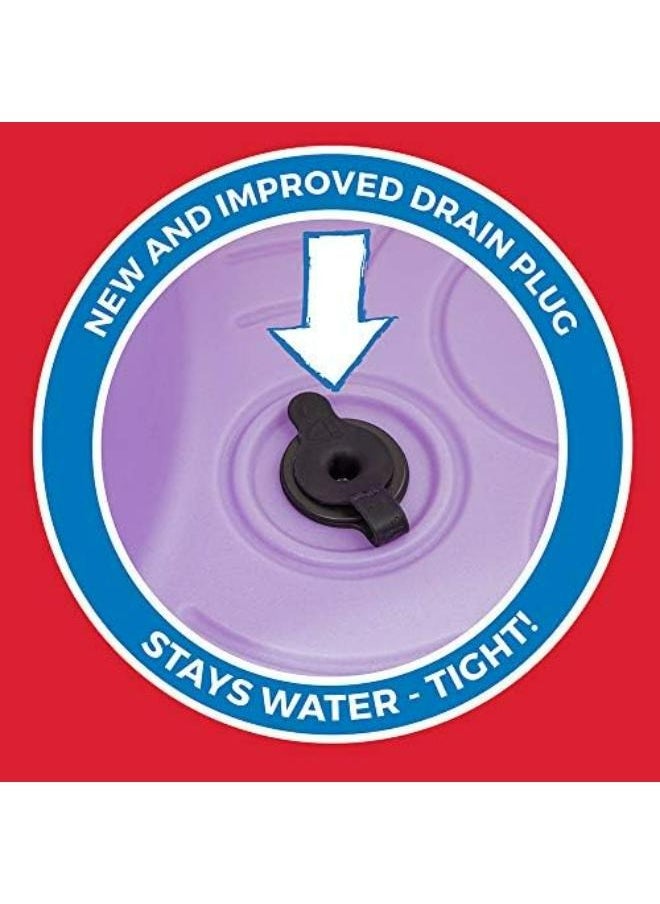Step2 - Rain Showers and Unicorns Water Table, Kids Water and Sand Activity Sensory Playset, Summer Outdoor Toys, 13 Piece Toy Accessories, for Toddles 1.5+ Years Old, Blue & Purple - Image 1