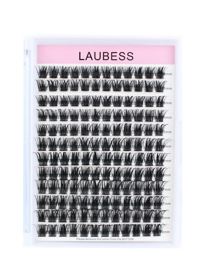 Cluster Lashes 1418Mm 144Pcs Individual Lashes Volume Eyelash Clusters Mixed Tray Diy Lash Extension Fluffy Cluster Eyelash Extensions Kit Soft Lash Clusters (010.07D, 1418Mm)
