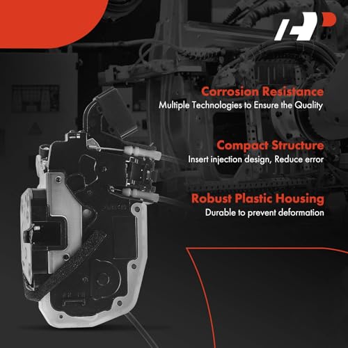 A-Premium Door Latch Lock Actuator Compatible with Nissan Vehicles - Altima 2008-2013 L4 2.5L/V6 3.5L, Coupe - Front Right Passenger Side, Replace# 80500-JB100 - Image 5