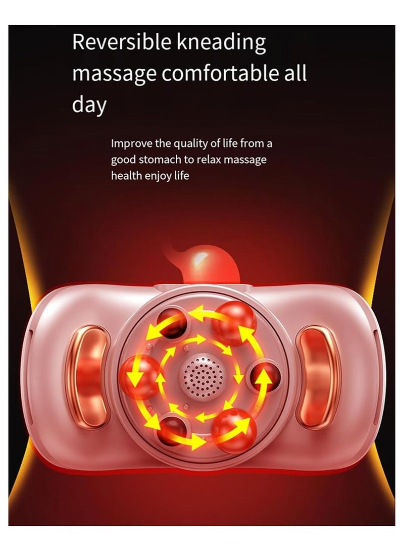 فيبكا Bianstone Rubbing Instrument, Automatic Abdominal Massager, Multi-part Massage, Forward and Reverse Massage, 2500mah Battery - Image 4