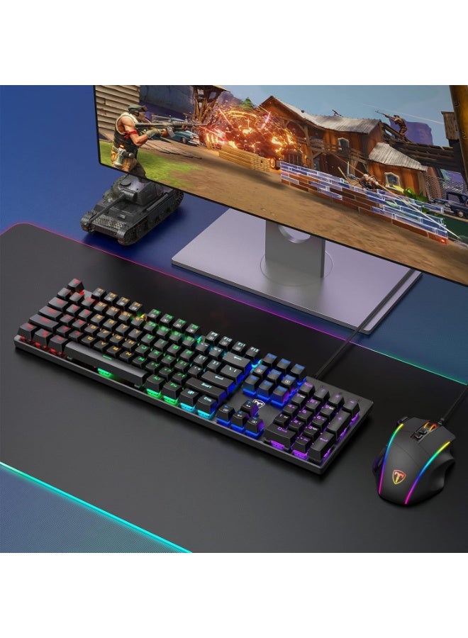 VicTsing Vic sting Wired Gaming Keyboard Model PC305A - Image 4