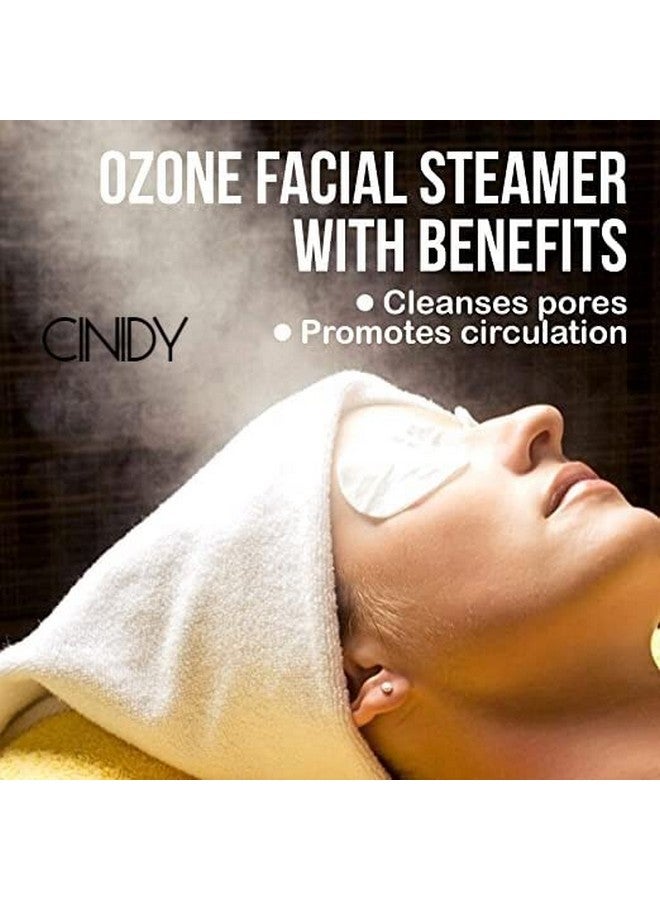 CINIDY 2-in-1 Facial Steamer and Hair Steamer Face Sauna Humidifier Hot Mist Moisturizing for SPA Skin Care Salon Beauty Barber Equipmentss (Black+) - Image 5