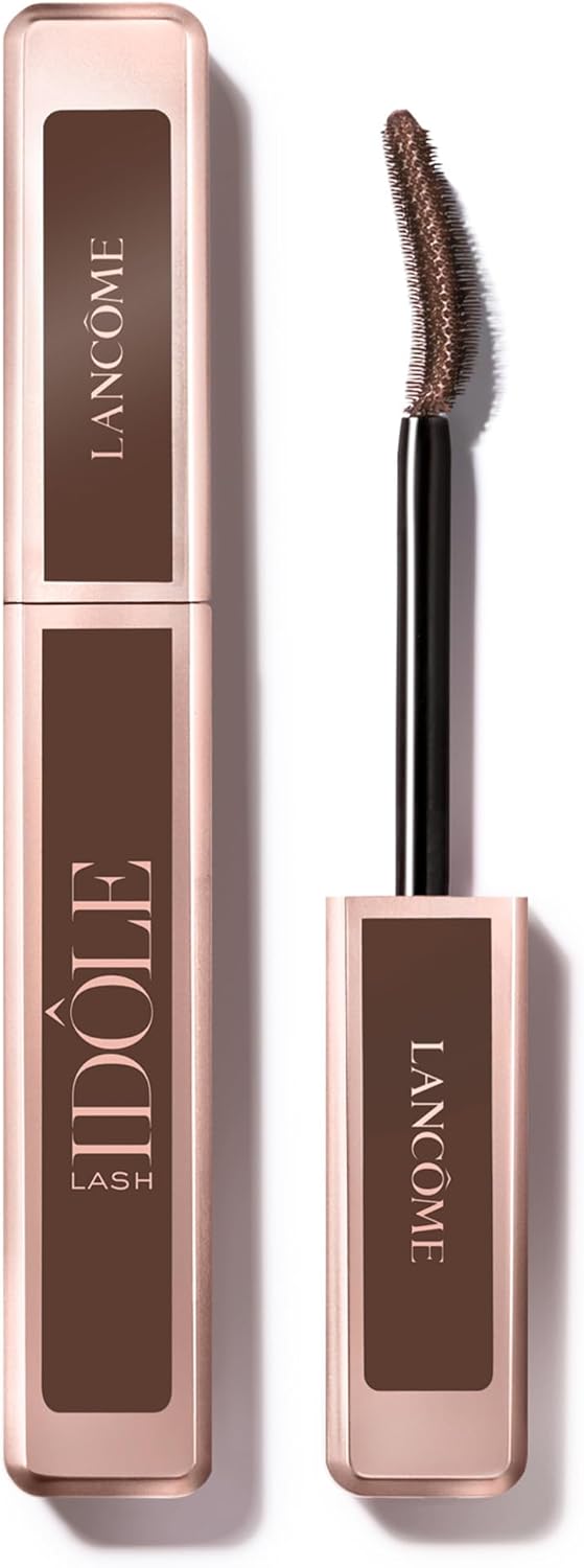 Lancme Lash Idle LashLifting Volumising Mascara Brown Mascara for Instant Volume Length Lift SmudgeProof Up to 24H Wear True Brown 02