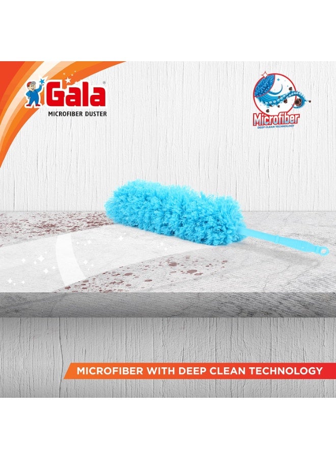 Gala Microfiber Duster, Multipurpose Duster for Home and Car Use, Dust Cleaner for Home Cleaning, Car dust cleaner (Blue) - Image 5