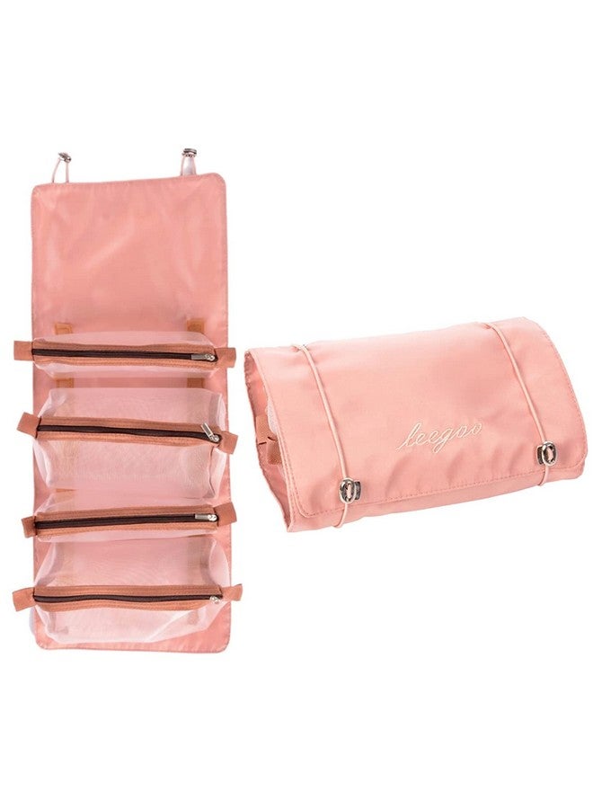 AAGNA Cosmetic Makeup Kit Storage Makeup Pouches for Women, Makeup Bag Makeup Organizer, Foldable Makeup Pouch for Professional Makeup Accessories, Storage Bag for Cosmetics - Image 1
