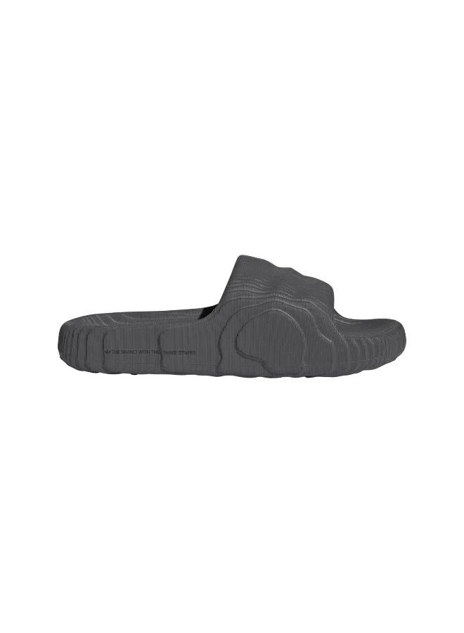 اديداس Adidas ADILETTE 22 Dark Grey CASUAL Sliders & Flip-Flops FOR MEN 15