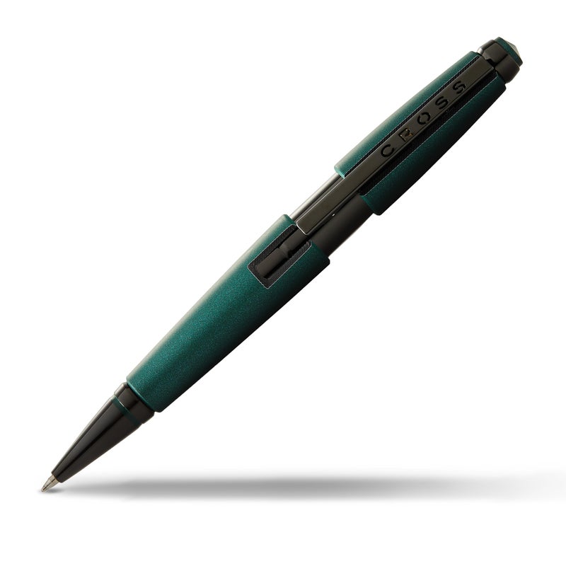 Cross Edge Matte Green Lacquer Gel Rollerball Pen - Image 1