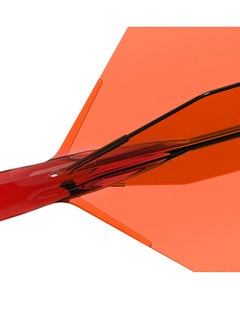 CUESOUL Integrated Dart Shaft And Flight, Big Wing Shape Smooth And Stable Dart Flight, High Wear Resistance Durable Dart Stem With Hexagonal Design For Dart Games, (1pc, Red)  - Image 4