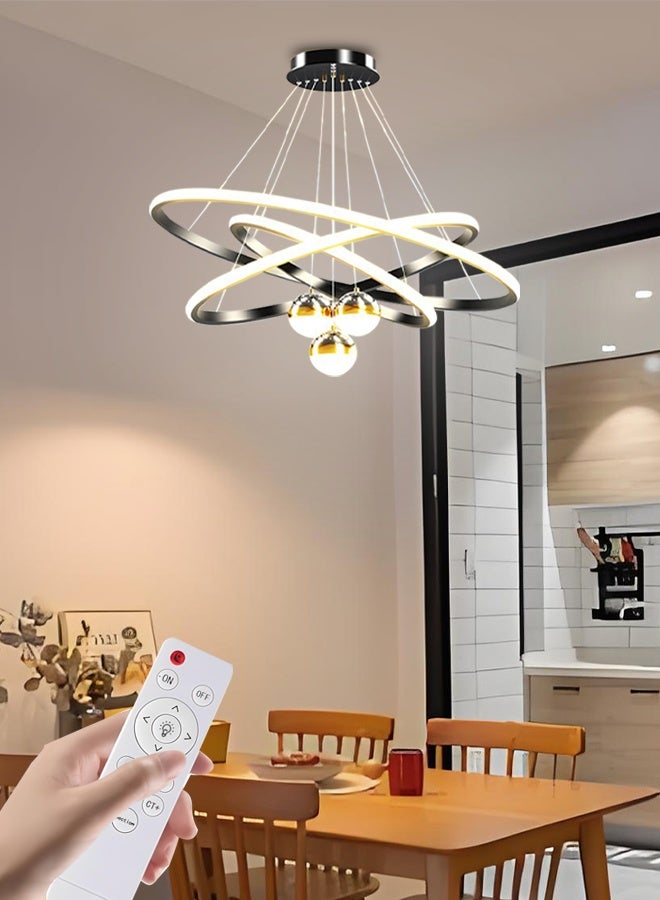 ثريا المطعم -طاولة طعام بسيطة وحديثة، منضدة بار. متجر تجاري شعبي يضيء LED موديل جديد ثريا غرفة النوم - Image 1