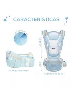 Gonice Gonice Ergonomic Baby Carrier Backpack Baby Carrier 4 In 1  - Image 3