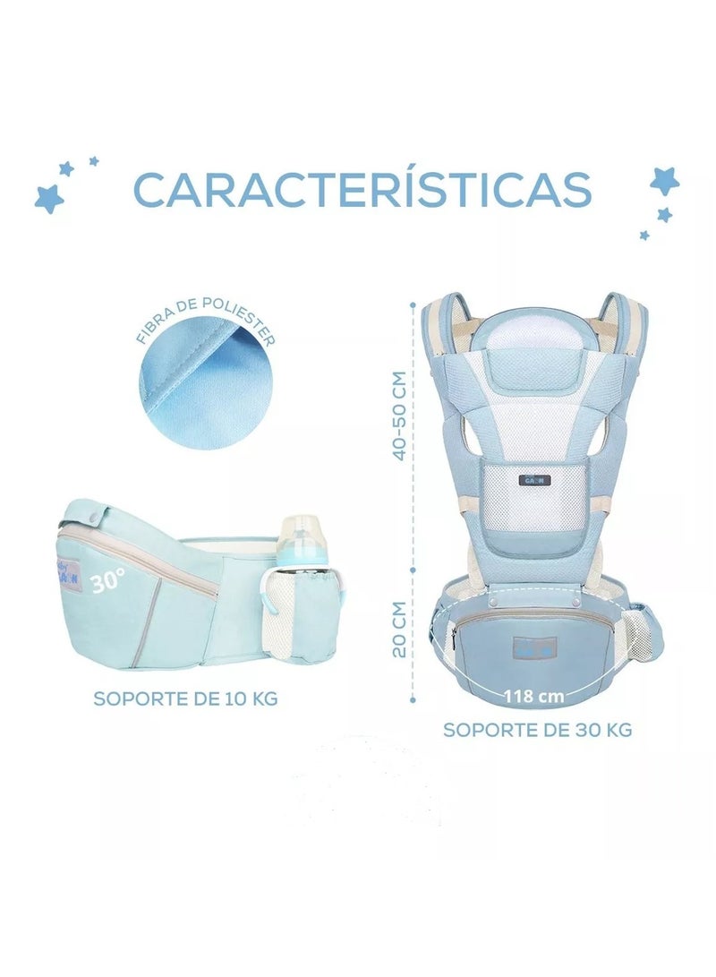 Gonice Gonice Ergonomic Baby Carrier Backpack Baby Carrier 4 In 1 - Image 3