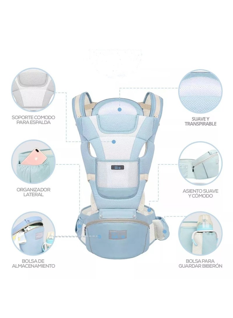 Gonice Gonice Ergonomic Baby Carrier Backpack Baby Carrier 4 In 1 - Image 2