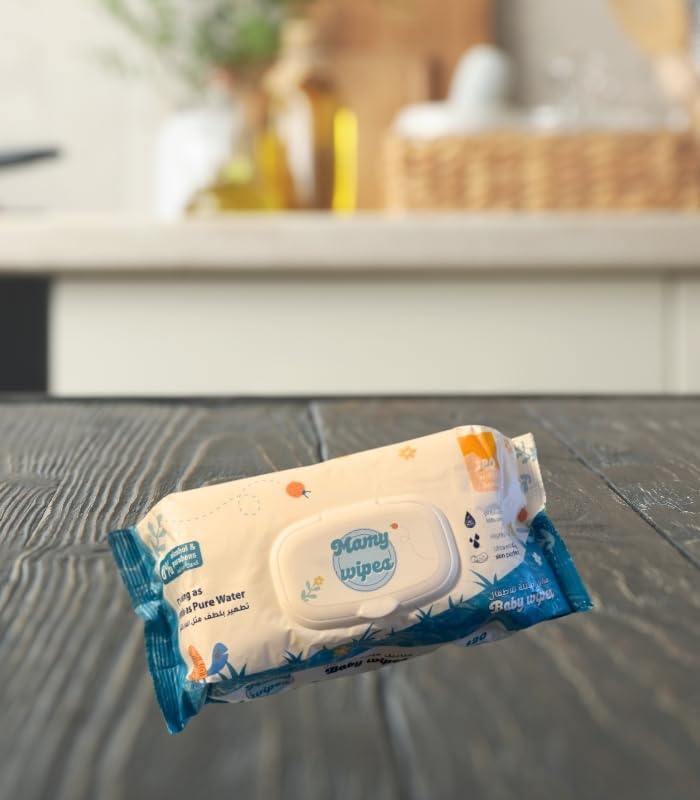 Mama MAMY- BABY WIPES 120 SHEETS - Image 2