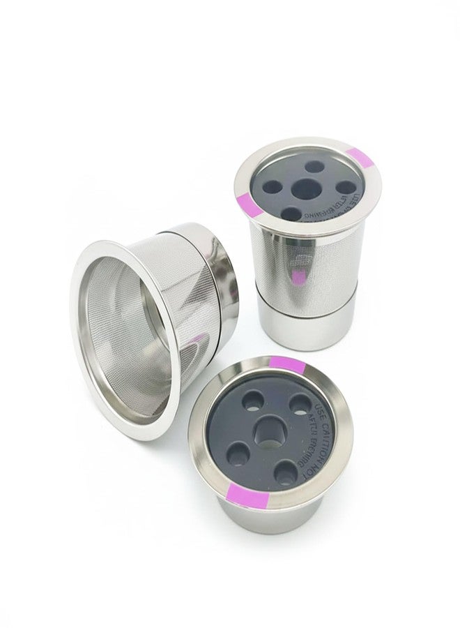 Suny Smiling 2Pack Stainless Steel Reusable K Cups for K,eurig K Supreme/Plus/K Slim, K-e-urig Reusable Coffee Pods Refillable KCup Filters, Wide Compatibility with Ke - urig 1.0/2.0 (Not Smart Series/K-Mini) - Image 1