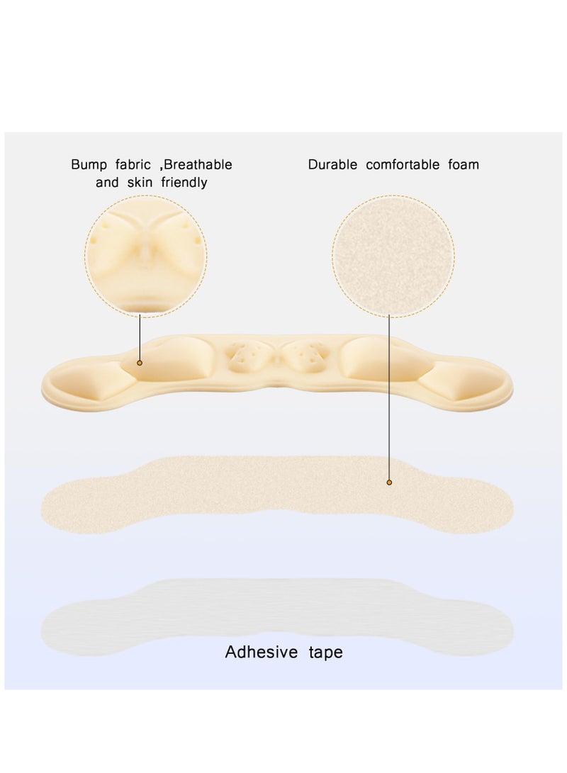 Zikra 6 Pairs Heel Pads for Shoes That are Too Big Shoe Heel Grips Liner Heel Inserts for Loose Shoes Heel Cushion Pads Heel Protectors for Heel Pain Rubbing Blisters Heel Slipping - Image 2
