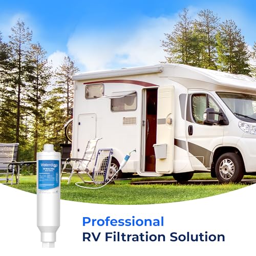 Waterdrop RV/Marine Water Filter, Camper Water Filter, NSF Certified, Inline Water Filter for RV, Garden Hose Filter, Greatly Reduces Chlorine, Bad Taste, Odor, 2 Pack - Image 3